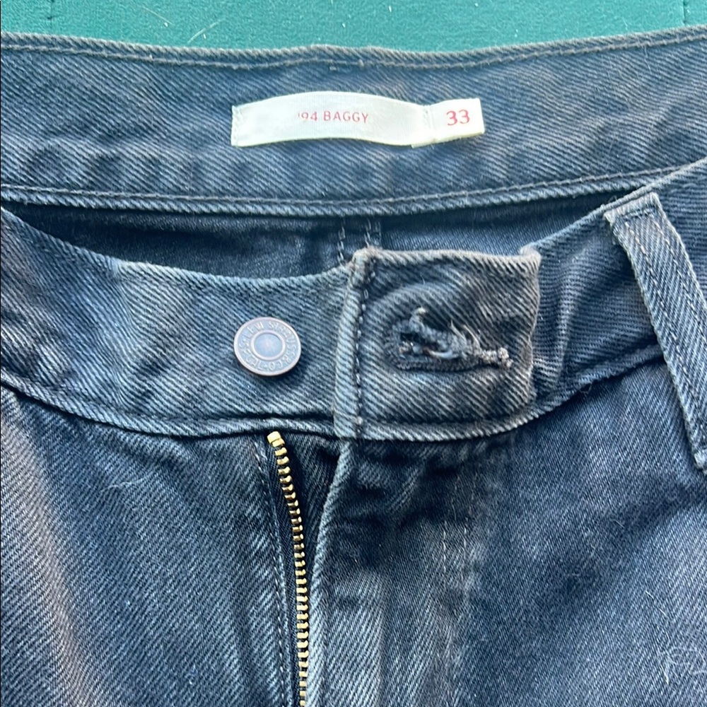 Dark Blue Baggy Jeans
